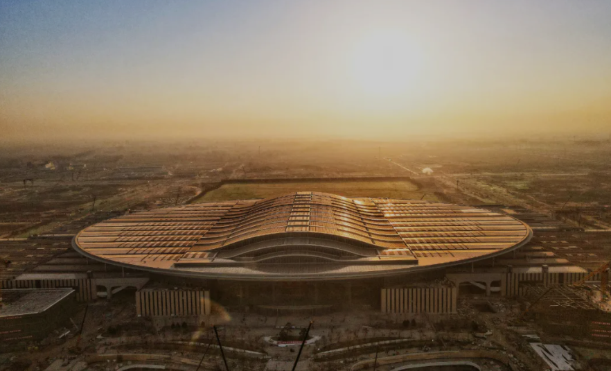 雄安站樓頂光伏發電工程正式并網!(圖1) 雄安站樓頂光伏發電工程正式并網!(圖1)